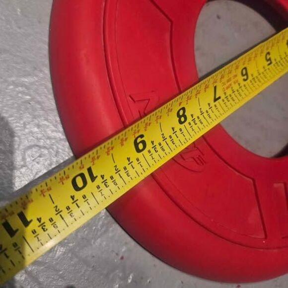 Nerf Dog Frisbee 10" Red - Picture 3 of 5